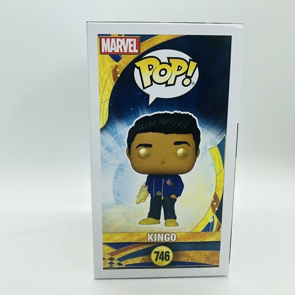 Funko POP! Marvel Eternals Kingo 746 Collector Corps Exclusive Vinyl Bobble Head - Picture 5 of 8